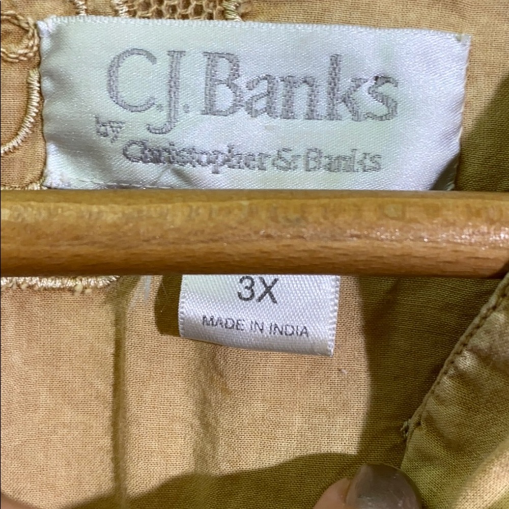 Absolutely Gorgeous Cato Button Down Size 3x - image 6